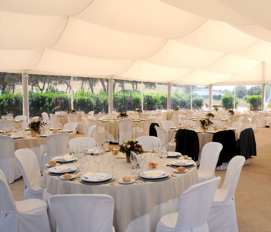 Wedding Event Tableware and Furniture Hire Provided By Stratton Catering Equipment Hire